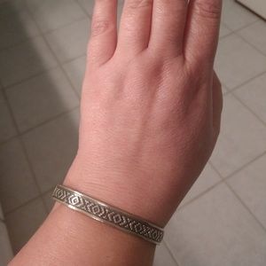 Sterling silver cuff/bangle